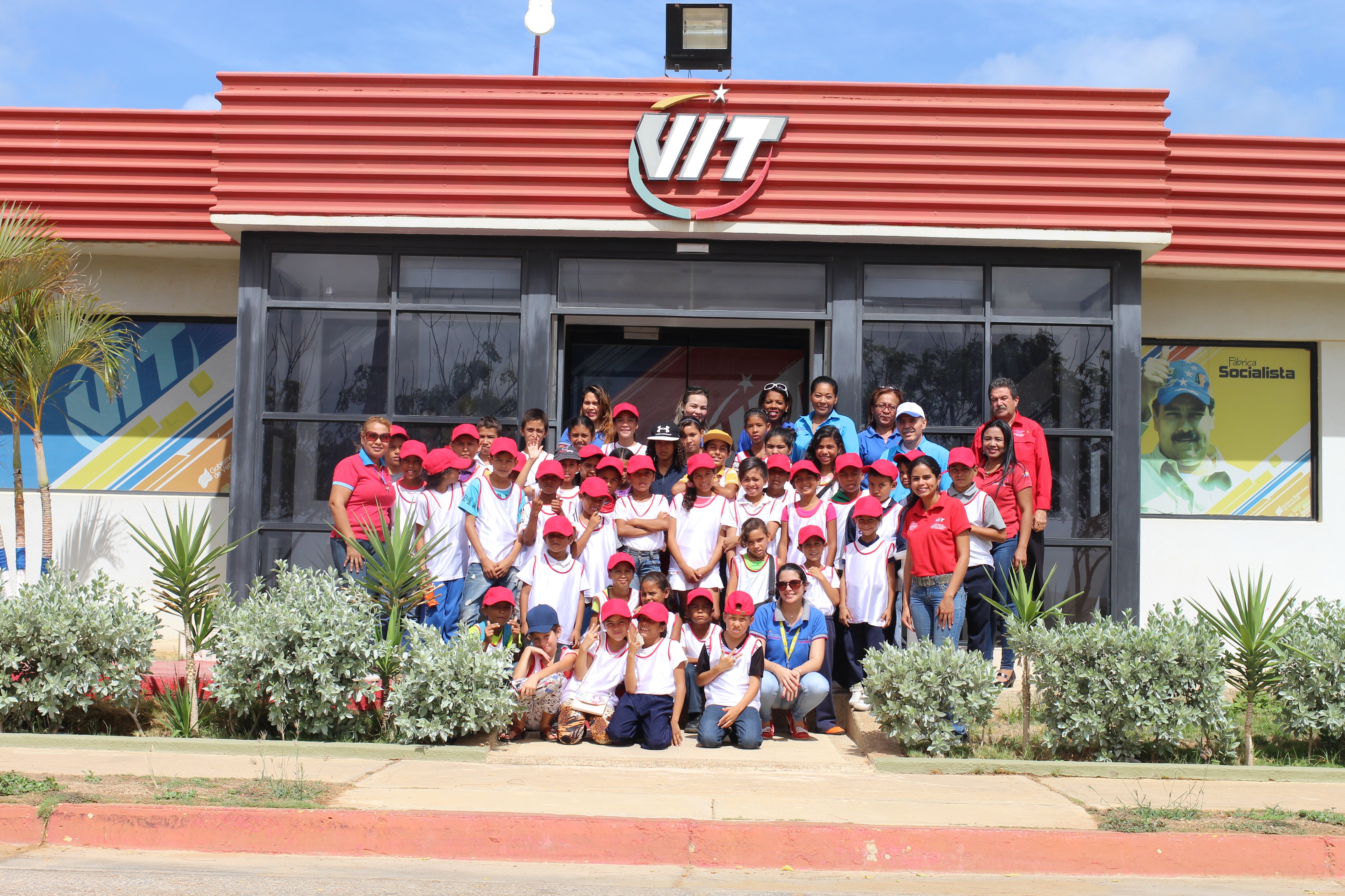 Niños de la Casa de Atención Integral Milixsa Aldama de Goitía y Zonfipca visitaron VIT