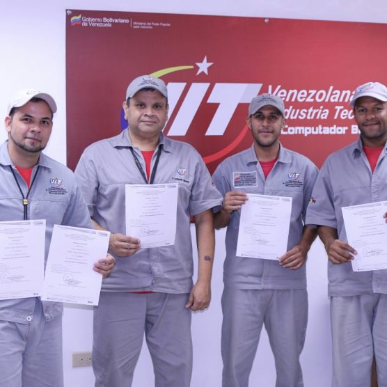 Trabajadores de VIT recibieron Certificación de Saberes por Inces Industrial