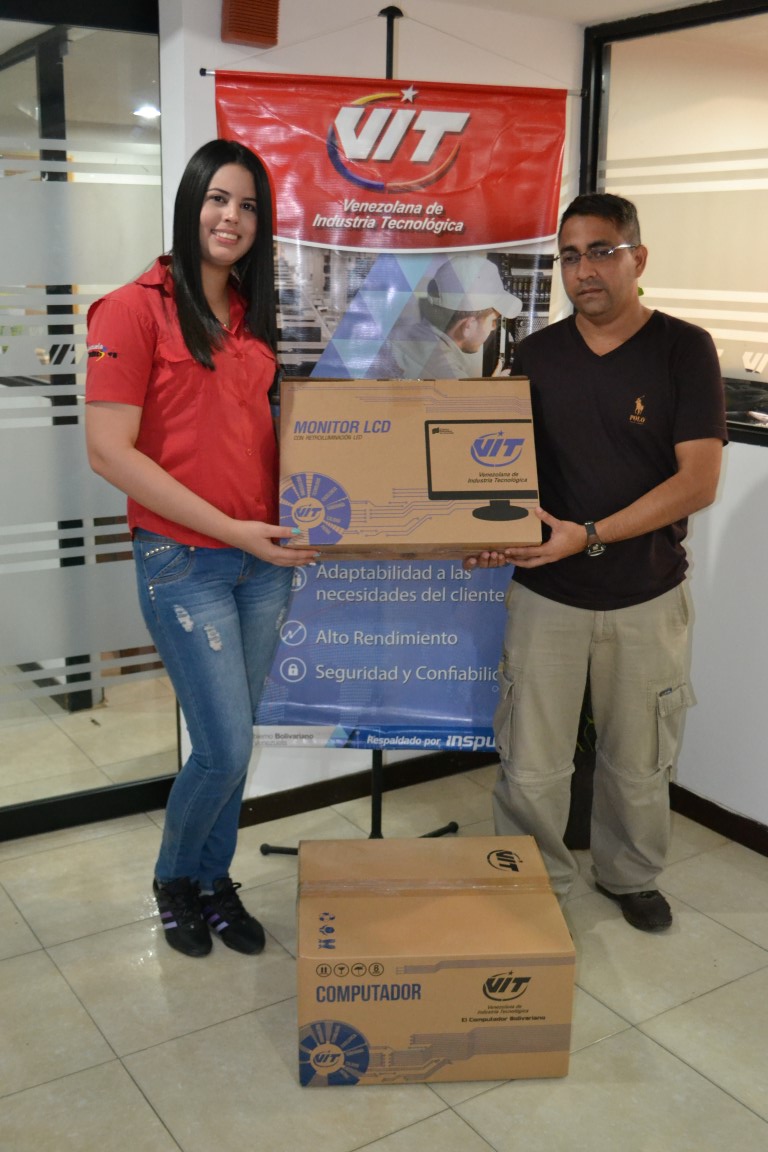 C.E.I Simoncito Doña Lula Parra León es beneficiado con equipo tecnológico de VIT