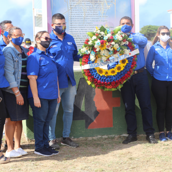 Clase Obrera trabajadora de VIT participó en homenaje al Comandante Chávez